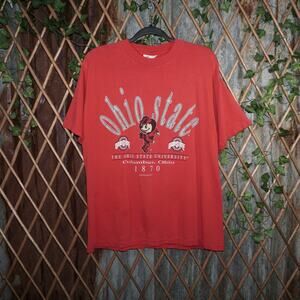 L - Vintage Y2K Savvy T-Shirts ohio state columbus since